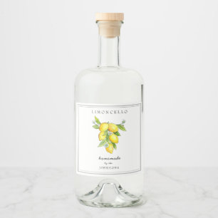 Limoncello com estilo italiano Lemon