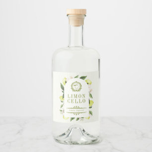 Limoncello de Moldura de Limão Botânico