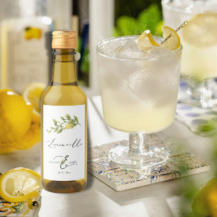 Limoncello Lemon Sorrento Marca de Favor do Casame
