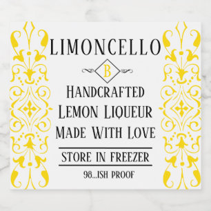 Limoncello Liqueur Rico Weding Guest Favor