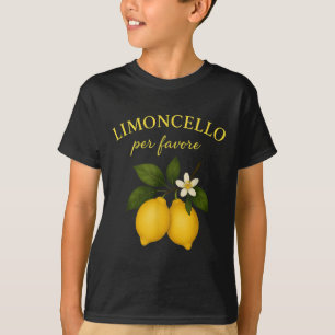 Limoncello Por Favor Camisas Italianas Para Mulher