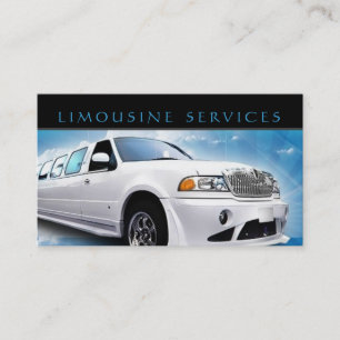 Limousines, Limo Services, Cartão de visita de dr