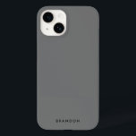 Limpar a capas de iphone da Cinza com o nome<br><div class="desc">Limpar a capas de iphone de cinzas (Sonic Silver) com texto alterável,  onde você pode adicionar seu nome ou qualquer outro texto</div>
