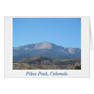 Limpar cartão Pikes Pico