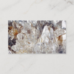 Limpar Cartões de visitas Quartz Crystal