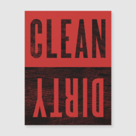 Limpar | Estilo de letra suja Estilha da máquina d