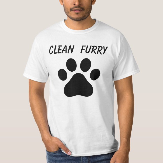 Limpe a camisa peludo do orgulho (Frente)