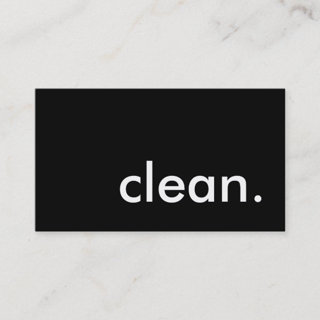 limpo. cartão de perfurador da lealdade (Frente)