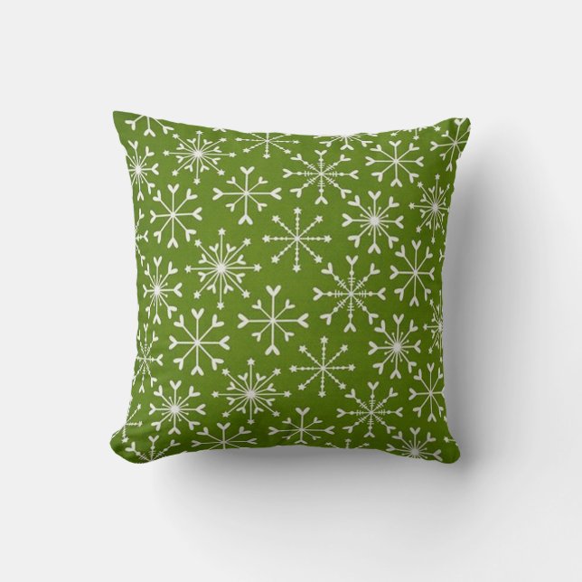 Linda Almofada Verde de Natal! (Frente)