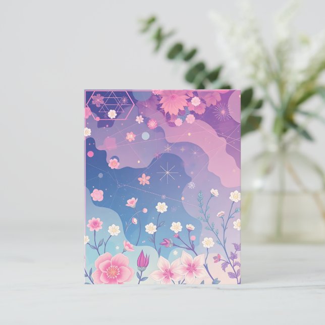 Linda arte em papel (Em pé/Frente)