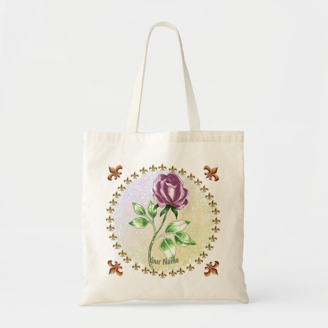 Linda Bolsa Rose Tote (Frente)