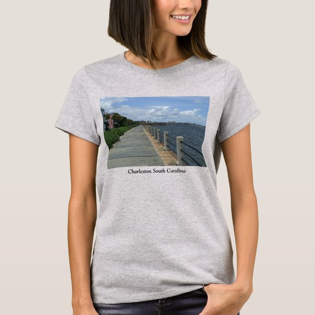 Linda Camisa De Passagem De Waterfront (Frente)