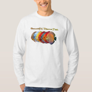 Linda Camisa de Peixe de Disco