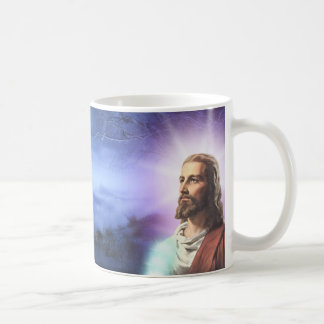 linda caneca com a imagem de Jesus.