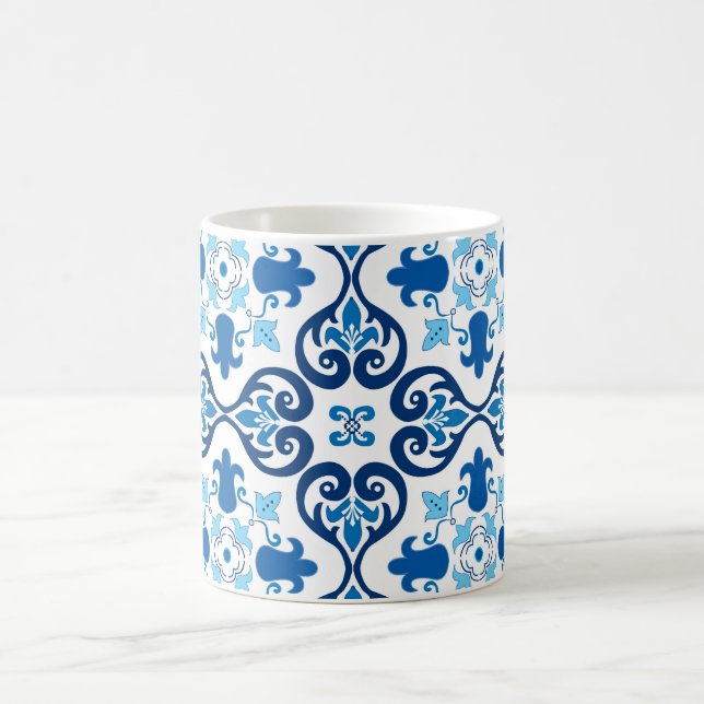 💙 Linda caneca de café Azul III (Centro)
