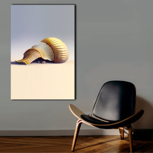 Linda Canvas Seashell Art
