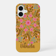 Linda capa de mandala floral para Iphone para ela