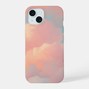 Linda Capa de telefone de Nuvens (algodão doce)