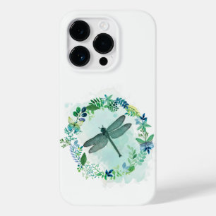 Linda Dragonfly Com Borda Floral