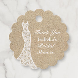 Linda Etiqueta de Agradecimento para Chá de Noiva 