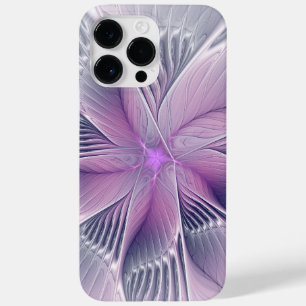 Linda Flor Rosa Arte Abstrato Fractal Moderno