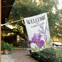 Linda Flores Roxas e BEM-VINDAS em Branco