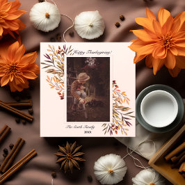 Linda Foto de Ação de Graças do outono