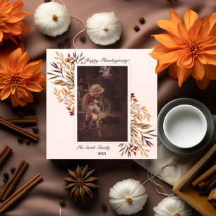 Linda Foto de Ação de Graças do outono