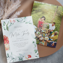 Linda Foto de Reunião da Família Watercolor