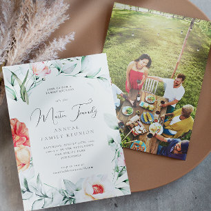 Linda Foto de Reunião da Família Watercolor