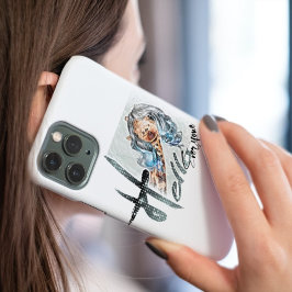 Linda girafa engraçada iPhone / iPad case