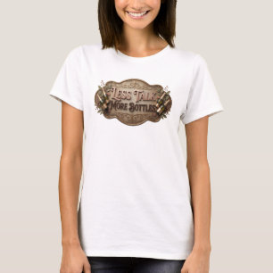 Linda Laranja Camiseta Personalizada MENOS FALA MA