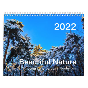 Linda Natureza. Calendário 2022