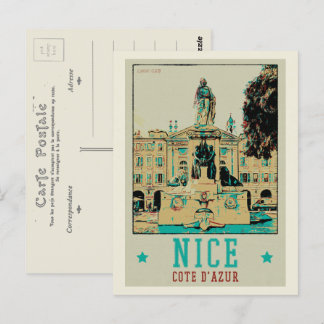 Linda praça Garibaldi cartão postal da França