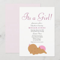 Linda Rosa é um convite para chás de fraldas