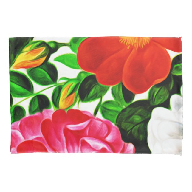 Linda Rosa Floral Bloom Rosa (Frente)
