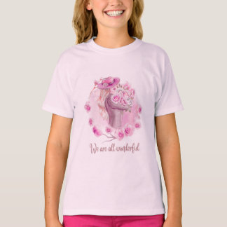 Linda somos todos camiseta maravilhosa para crianç