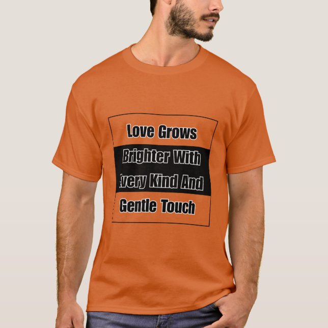Linda t-shirt para Homens (Frente)