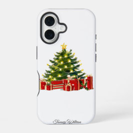 Linda Vintage Tradicional Elegante Feliz Natal