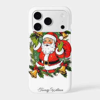 Linda Vintage Tradicional Elegante Feliz Natal