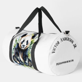 Linda Watercolor Panda Bear Personal