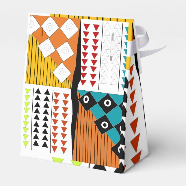 Lindas caixas de Impressão africanas (Verso)