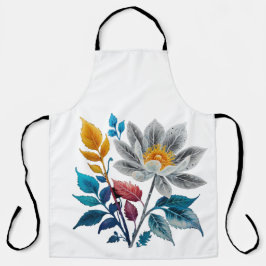 lindas flores e folhas