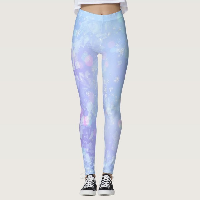 Lindas leggings de inverno para a academia (Frente)
