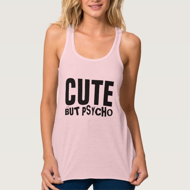 LINDAS MAS PSICÓPATICAS Camisetas engraçadas para  (Frente)
