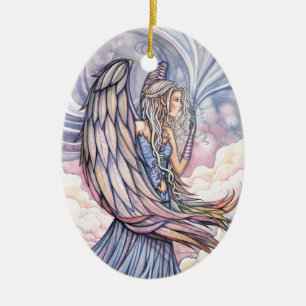 Lindo Anjo Enfeite de Natal