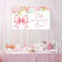 Lindo Arco Rosa Menina Primeiro Aniversário