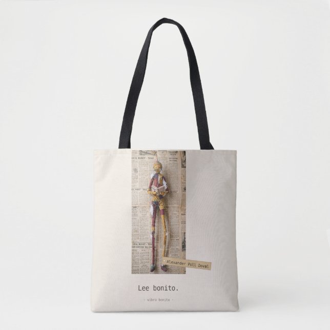 Lindo Brinquedos de Tecido Bolsa Tote (Frente)