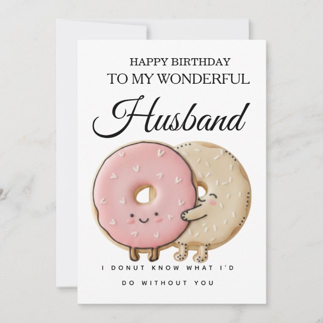 Lindo cartão de aniversário para o meu maravilhoso (Frente)