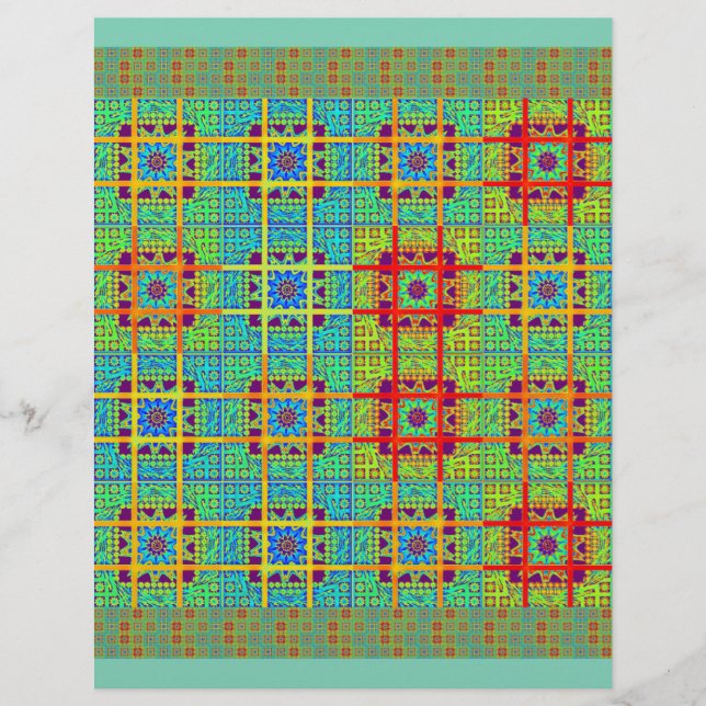 Lindo Desenho vetorial de impressão étnica maia (Frente)